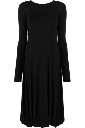 Jil Sander Midi Dresses, female, , 2XS, Open-back Midi Dress