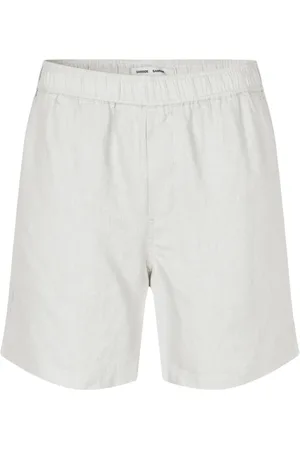 Samsøe Samsøe Casual Shorts, male, , M, Moonstruck Linen Shorts Regular Fit