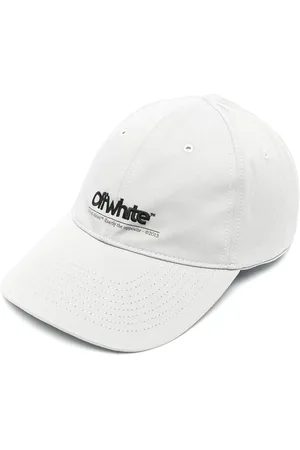 OFF-WHITE Grey Logo Embroidered Baseball Cap
