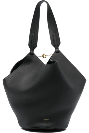 Khaite Shoulder Bags, female, , ONE SIZE, Pebbled Leather Toggle Bag