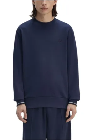 Fred Perry Sweatshirts, male, , L, Tennis Sweatshirt Laurel Logo