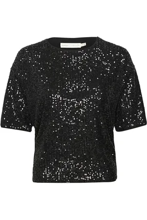 INWEAR Blouses, female, , XL, JarjarIW Sequin T-shirt Top