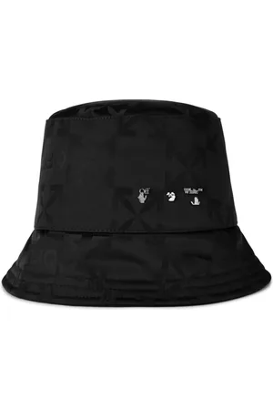 OFF-WHITE Monogram Logo Bucket Hat