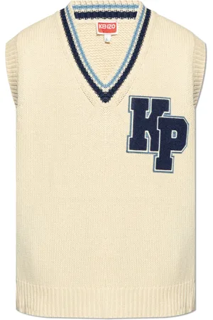 Kenzo Sleeveless Knitwear, male, , S, V-neck Vest