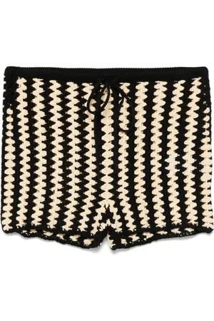 By Malene Birger Short Shorts, female, , XS, Bohemian Crocheted Cotton Shorts