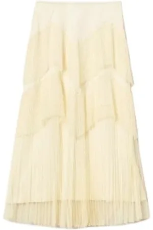Twin-Set Maxi Skirts, female, , XS, Long Tulle Skirt with Lace Details