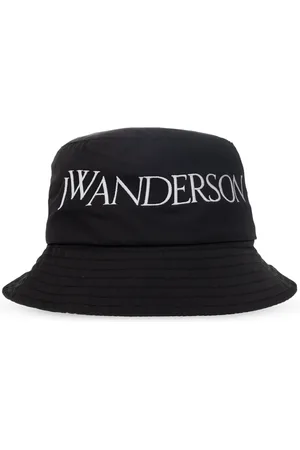 J.W.Anderson Hats, unisex, , M/L, Logo Embroidered Bucket Hat