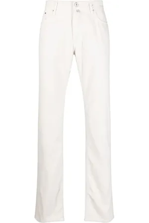 Jacob Cohen Slim-fit Trousers, male, , W31, Bard Blended Cotton Trousers