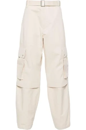 Jacquemus Wide Trousers, male, , L, Cargo Trousers with Belt