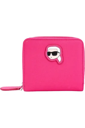 Karl Lagerfeld Wallets & Cardholders, female, , ONE SIZE, Nylon Wallet with Iconic Karl Patch