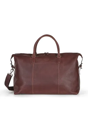 Howard London Leather Weekend Bag