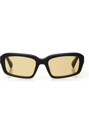 Jacquemus UV Protection Sunglasses with Yellow Lenses