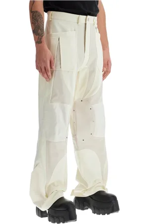 MUGLER Panel construction cargo Trousers with pockets