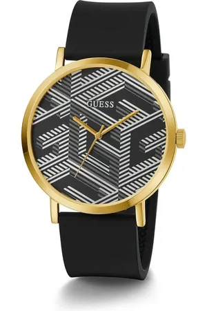 Guess Bossed Silicone Watch
