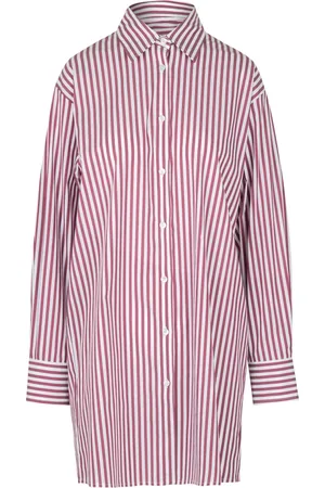 Jucca Shirts, female, , M, Classic Point Collar Striped Shirt
