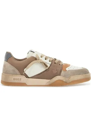 Dsquared2 Colorblock Spiker Trainers with Iconic Details