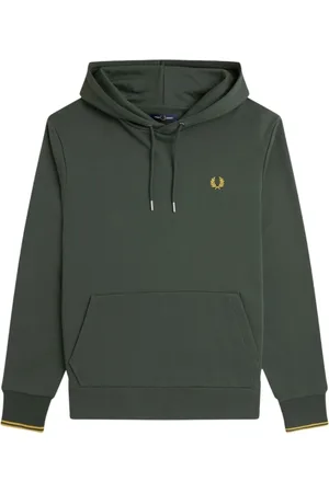 Fred Perry Hoodies, male, , L, Sweatshirt with Drawstring Hood