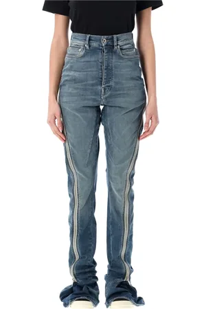Rick Owens Flared Jeans, female, , W26, High-rise Bootcut Indigo Jeans