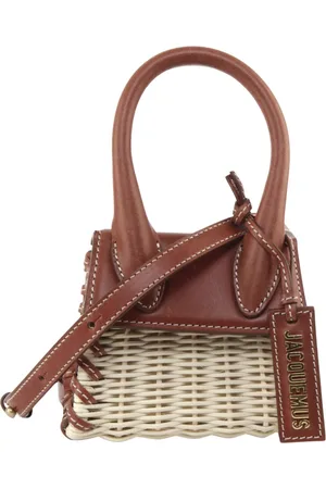 Jacquemus Dark Wicker Shoulder Bag