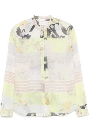 FORTE FORTE Blouses, female, , L, Multicolour Shirt Elevate Wardrobe Stylish Silhouette