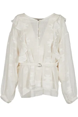 IRO Blouses, female, , XS, Embroidered Oversized Shirt