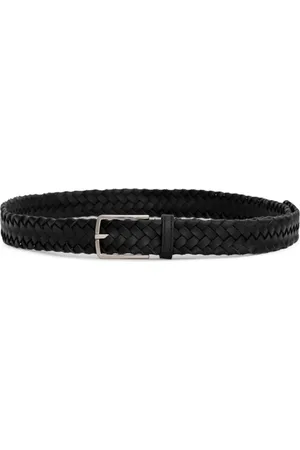 Bottega Veneta Belts, male, , 110 CM, Woven Leather Padded Belt