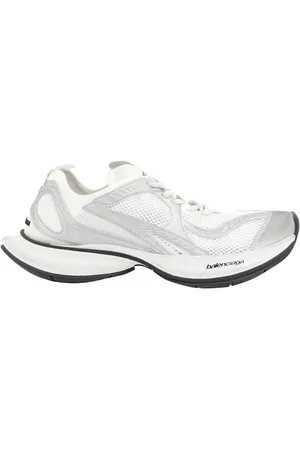 Balenciaga WhiteSilver Track Trainers
