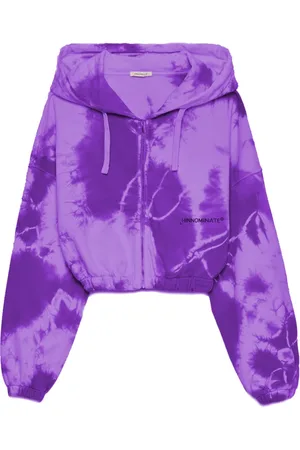 hinnominate Zip-throughs, female, , L, Hoodie with Zip and Logo Print