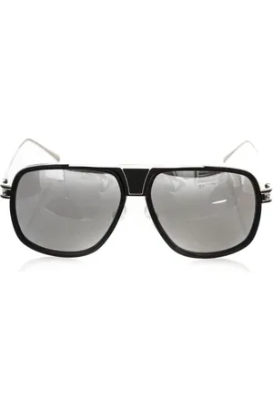 FRANKIE MORELLO Sunglasses, male, , ONE SIZE, Shield Sunglasses Metal Frame Grey Lens