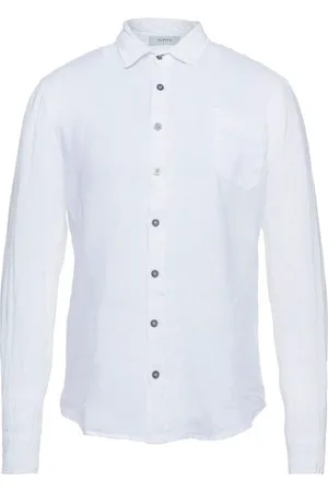 ALPHA STUDIO Linen Button-Up Shirt Women