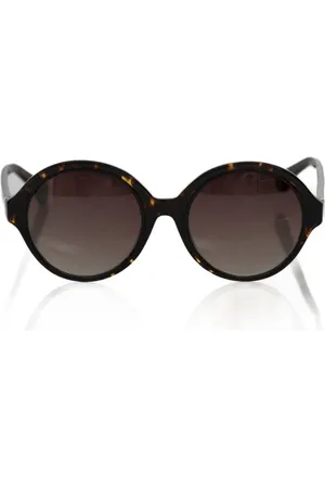 FRANKIE MORELLO Round Sunglasses Tortoiseshell
