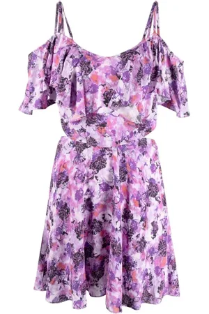 IRO Summer Dresses, female, , XS, Ruffled Cold-shoulder Mini Dress