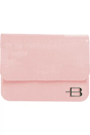 BALDININI Wallets & Cardholders, female, , ONE SIZE, Python Print Leather Clutch Bag