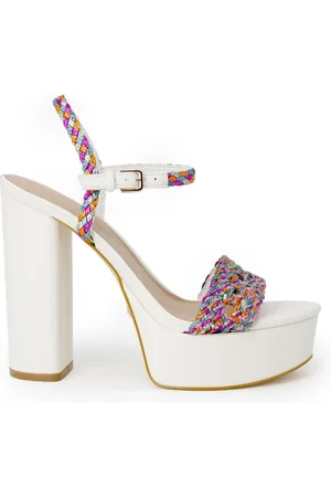 Guess Coloured Block Heel Sandals