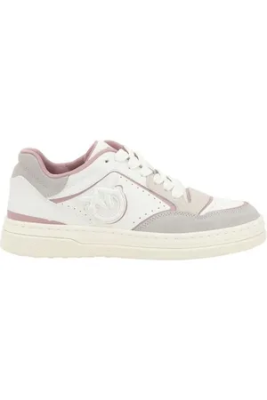 Pinko Sneakers, female, , 5 UK, Lace-Up Trainers with Perforated Toe