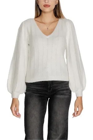 Guess V-neck Knitwear, female, , XL, Textured Jumper Autumn/Winter Collection