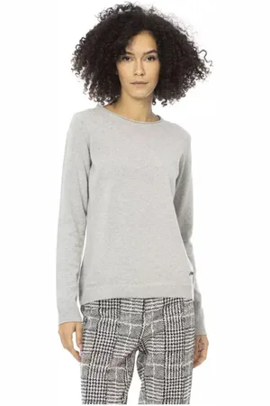 BALDININI Elegant Monogram Long Sleeve Jumper