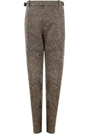 Bottega Veneta Slim-fit Trousers, female, , XS, Chic Viscose Evening Trousers