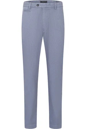 Bugatti Stretch Cotton Printed Twill Jeans