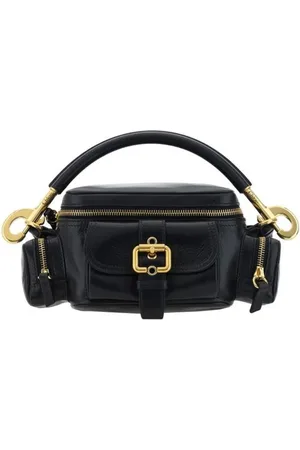 Chloé Handbags, female, , ONE SIZE, Leather Camera Handbag with Multiple Pockets