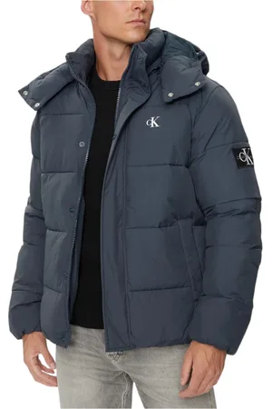 Calvin Klein Winter Jackets, male, , L, Hooded Zip-Up Jacket
