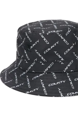 MARCELO BURLON Logo Bucket Hat