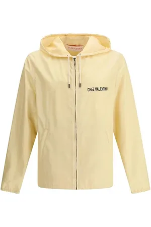VALENTINO Monogram Print Waterproof Hooded Jacket