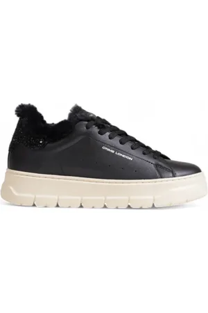 Crime london Sneakers, female, , 7 UK, Leather Textile Womens Shoes Autumn/Winter Collection