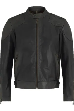 Belstaff Leather Jackets, male, , XL, Legacy Outlaw Waxed Leather Jacket