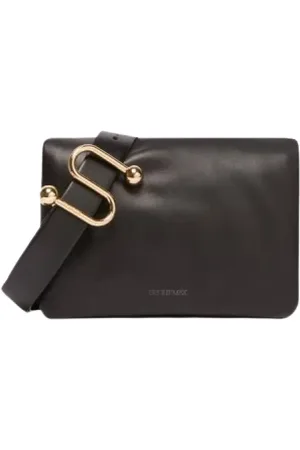 Sportmax Cross Body Bags, female, , ONE SIZE, Stylish Shoulder Bag with Magnetic Closure