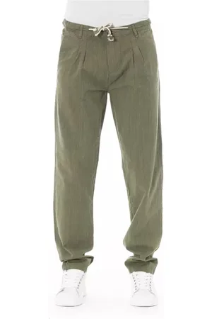 BALDININI Straight Trousers, male, , M, Army Chino Trousers