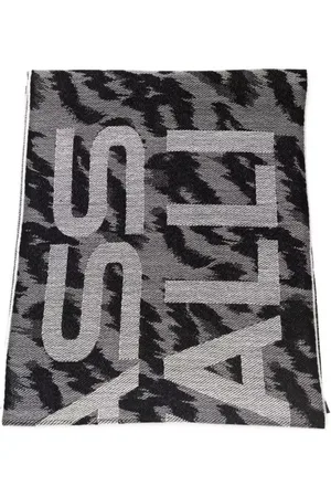 Roberto Cavalli Winter Scarves, male, , ONE SIZE, Animalier Fantasy Scarf