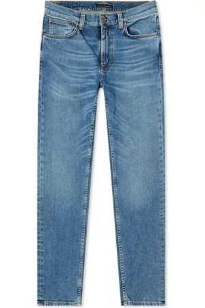 Nudie Jeans Straight Jeans, male, , W33 L32, Vintage Americana Lean Dean Jeans