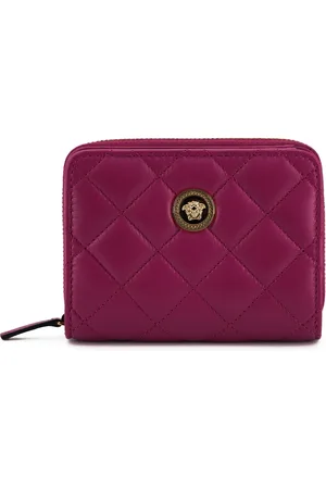 VERSACE Wallets & Cardholders, female, , ONE SIZE, Luxury Nappa Leather Wallet